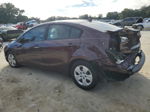 2017 Kia Forte Lx Burgundy vin: 3KPFK4A77HE064532