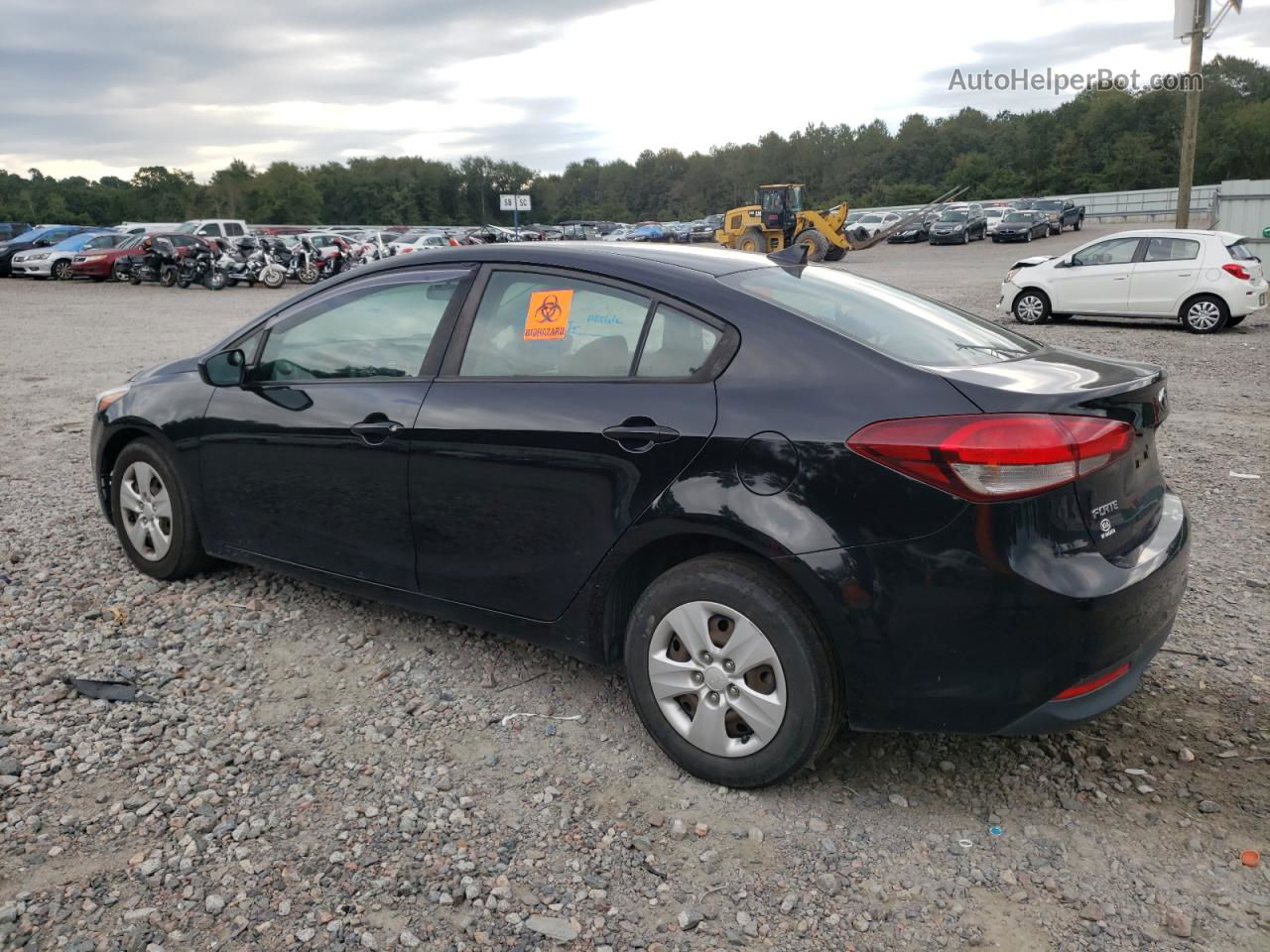 2017 Kia Forte Lx Black vin: 3KPFK4A77HE068421