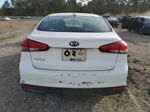 2017 Kia Forte Lx White vin: 3KPFK4A77HE069116