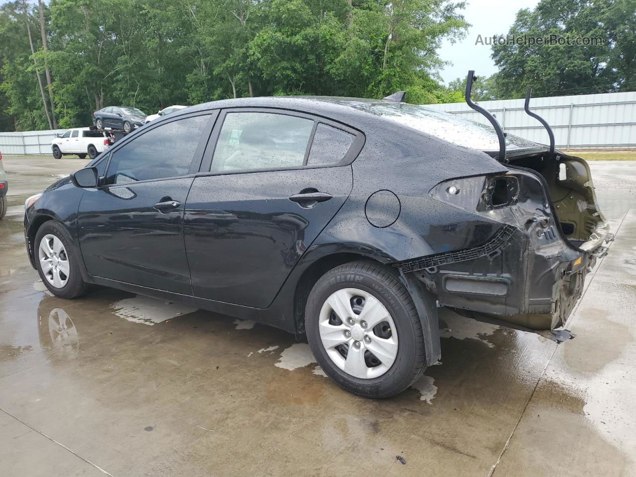 2017 Kia Forte Lx Black vin: 3KPFK4A77HE080570