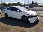 2017 Kia Forte Lx White vin: 3KPFK4A77HE115074