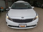 2017 Kia Forte Lx White vin: 3KPFK4A77HE119044