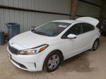 2017 Kia Forte Lx White vin: 3KPFK4A77HE119044