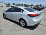 2017 Kia Forte Lx Silver vin: 3KPFK4A77HE119173