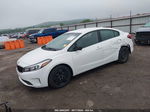 2017 Kia Forte Lx White vin: 3KPFK4A77HE127175