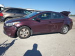 2017 Kia Forte Lx Burgundy vin: 3KPFK4A77HE143554