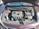 2017 Kia Forte Lx Burgundy vin: 3KPFK4A77HE143554