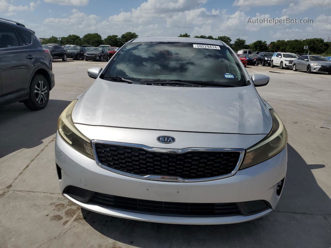 2018 Kia Forte Lx Gray vin: 3KPFK4A77JE193263