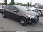 2018 Kia Forte Lx Brown vin: 3KPFK4A77JE201958