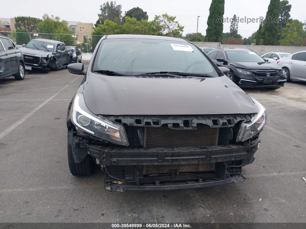 2018 Kia Forte Lx Brown vin: 3KPFK4A77JE201958