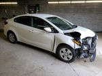 2018 Kia Forte Lx White vin: 3KPFK4A77JE202527