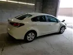 2018 Kia Forte Lx White vin: 3KPFK4A77JE202527