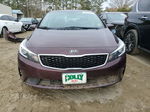 2018 Kia Forte Lx Burgundy vin: 3KPFK4A77JE211986