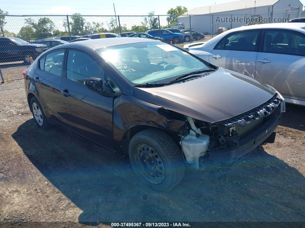 2018 Kia Forte Lx Коричневый vin: 3KPFK4A77JE216556