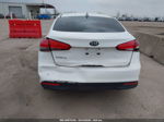 2018 Kia Forte Lx White vin: 3KPFK4A77JE242557