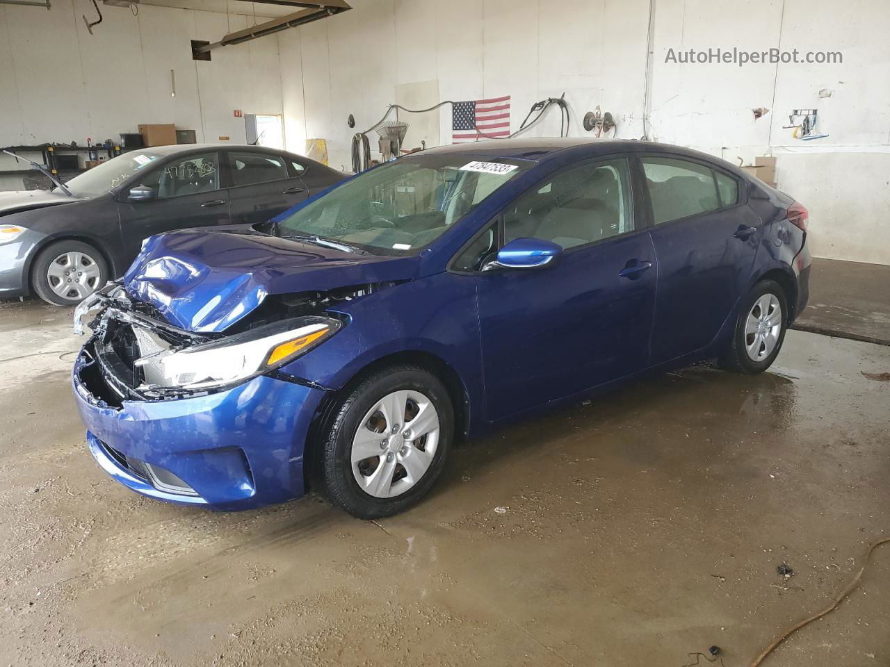 2018 Kia Forte Lx Blue vin: 3KPFK4A77JE262694