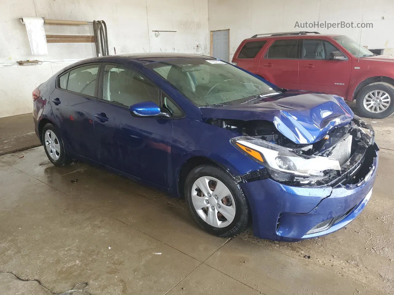 2018 Kia Forte Lx Blue vin: 3KPFK4A77JE262694