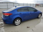 2017 Kia Forte Lx Blue vin: 3KPFK4A78HE017249