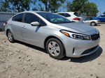 2017 Kia Forte Lx Silver vin: 3KPFK4A78HE022919