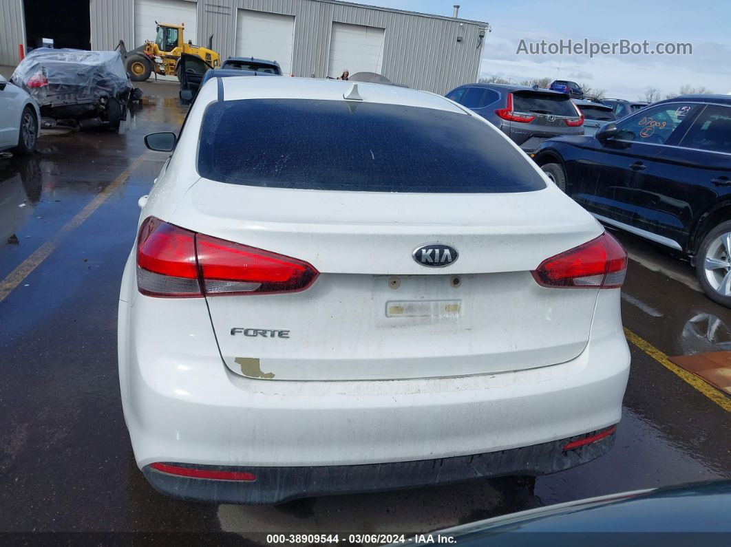 2017 Kia Forte Lx Белый vin: 3KPFK4A78HE040269