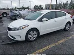 2017 Kia Forte Lx White vin: 3KPFK4A78HE050848