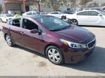 2017 Kia Forte Lx Burgundy vin: 3KPFK4A78HE089438