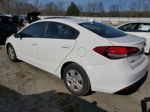 2017 Kia Forte Lx White vin: 3KPFK4A78HE090024