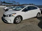 2017 Kia Forte Lx White vin: 3KPFK4A78HE090024