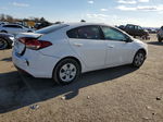 2017 Kia Forte Lx White vin: 3KPFK4A78HE095501