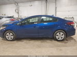 2017 Kia Forte Lx Синий vin: 3KPFK4A78HE099855