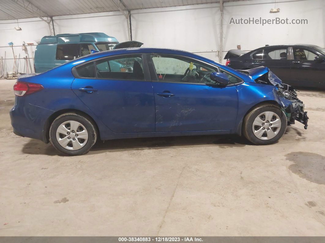 2017 Kia Forte Lx Синий vin: 3KPFK4A78HE099855