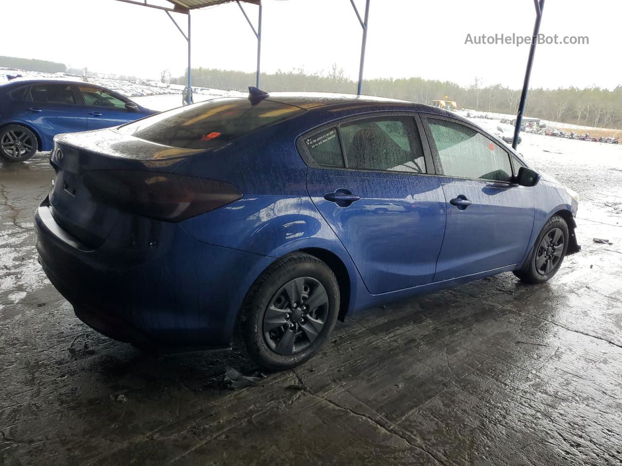 2017 Kia Forte Lx Blue vin: 3KPFK4A78HE131011