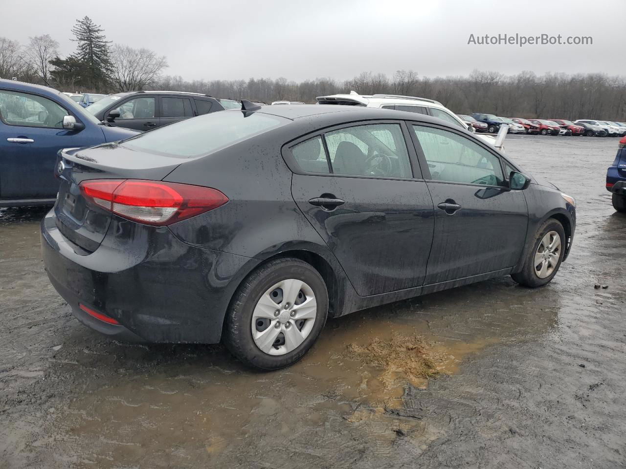 2017 Kia Forte Lx Черный vin: 3KPFK4A78HE160055