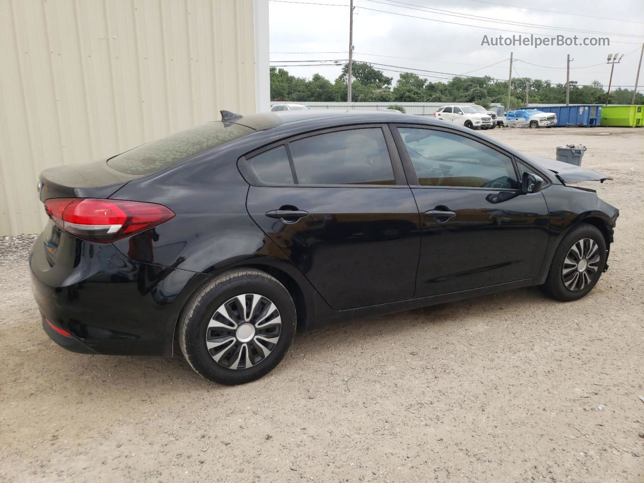 2018 Kia Forte Lx Black vin: 3KPFK4A78JE193255