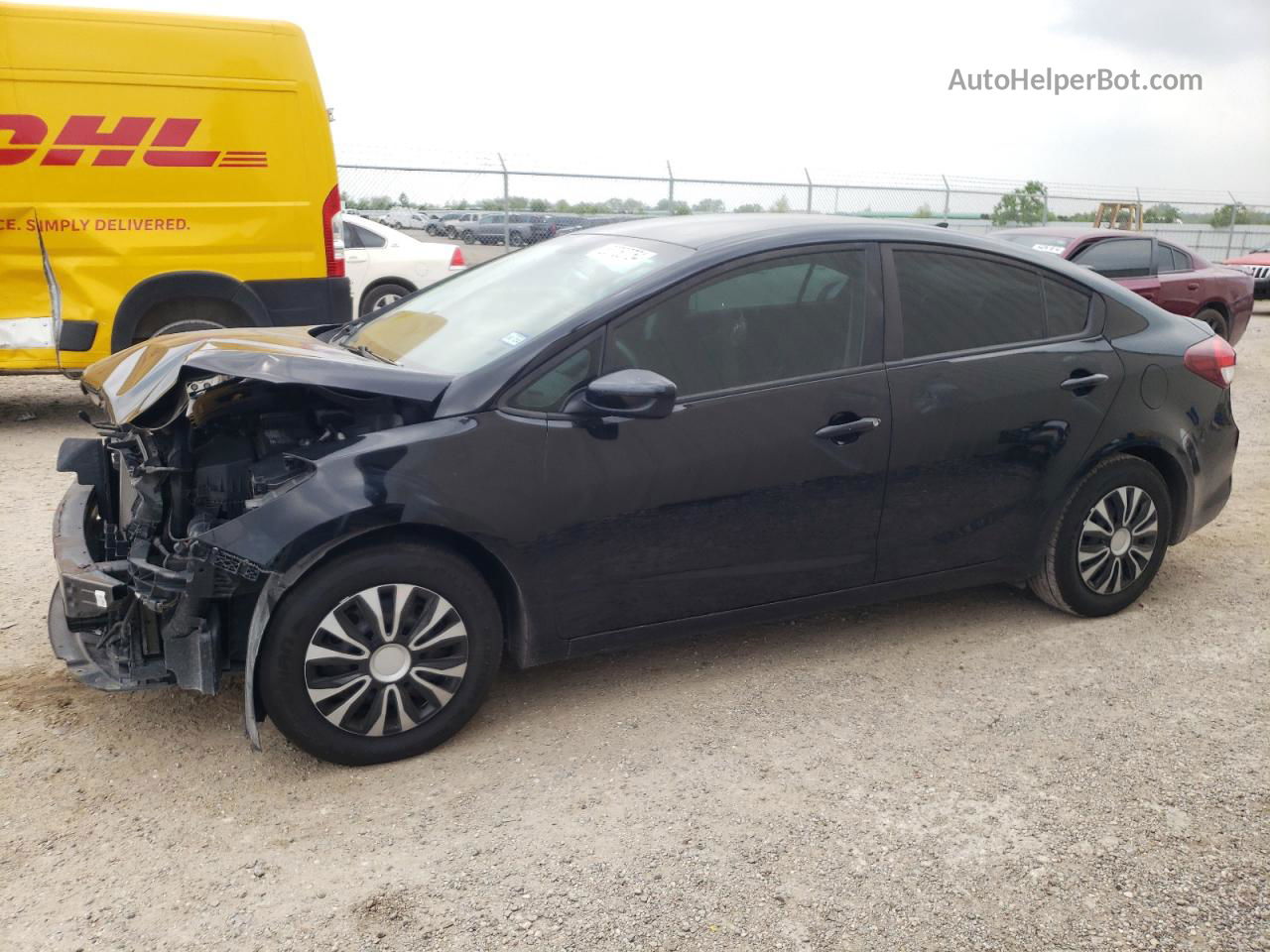 2018 Kia Forte Lx Black vin: 3KPFK4A78JE193255