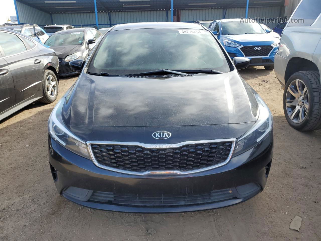 2018 Kia Forte Lx Черный vin: 3KPFK4A78JE194082