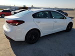 2018 Kia Forte Lx White vin: 3KPFK4A78JE227730