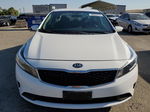 2018 Kia Forte Lx White vin: 3KPFK4A78JE227730