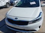 2018 Kia Forte Lx White vin: 3KPFK4A78JE233298