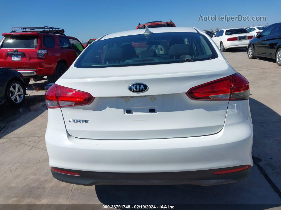 2018 Kia Forte Lx Белый vin: 3KPFK4A78JE233298