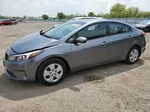 2018 Kia Forte Lx Gray vin: 3KPFK4A78JE259237