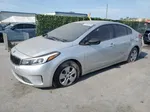 2017 Kia Forte Lx Silver vin: 3KPFK4A79HE014635