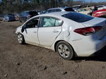 2017 Kia Forte Lx White vin: 3KPFK4A79HE052317