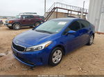 2017 Kia Forte Lx Blue vin: 3KPFK4A79HE055587