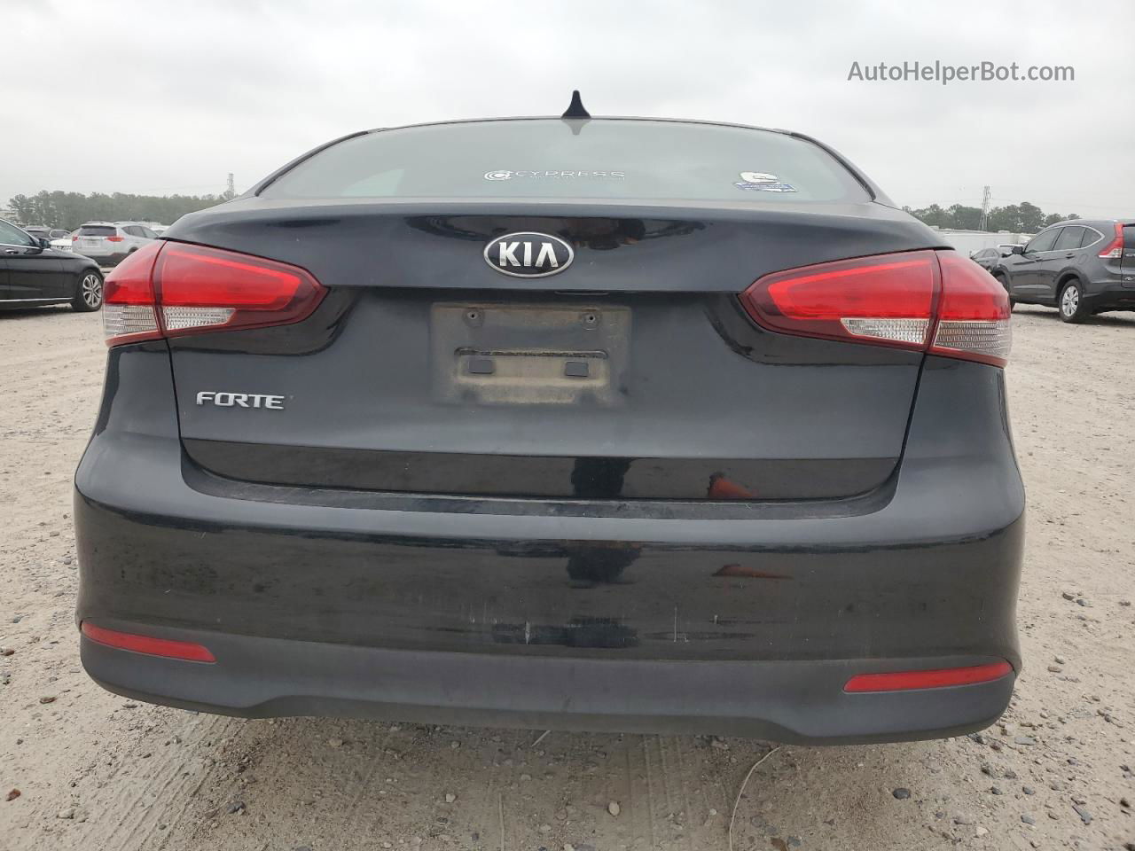 2017 Kia Forte Lx Черный vin: 3KPFK4A79HE064189