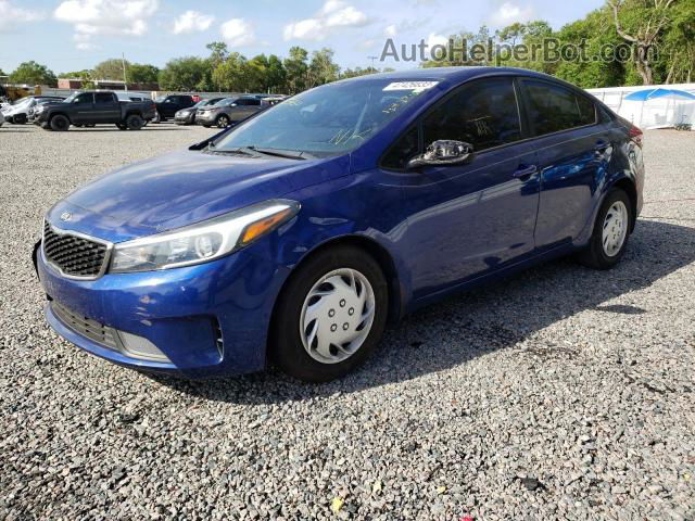 2017 Kia Forte Lx Blue vin: 3KPFK4A79HE065634