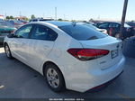 2017 Kia Forte Lx White vin: 3KPFK4A79HE100320