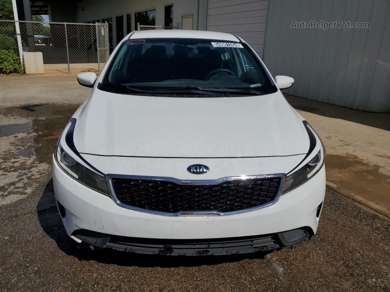 2017 Kia Forte Lx Белый vin: 3KPFK4A79HE103511