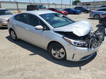 2017 Kia Forte Lx Silver vin: 3KPFK4A79HE103685