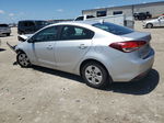 2017 Kia Forte Lx Silver vin: 3KPFK4A79HE103685